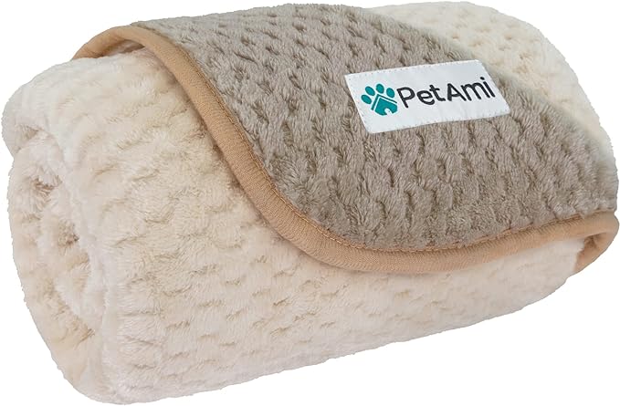 PetAmi Waterproof Dog Blanket, Leakproof Puppy Blanket by PetAmi