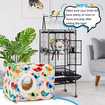 Cotton Bird Bed & Hammock for Cage - Image 7