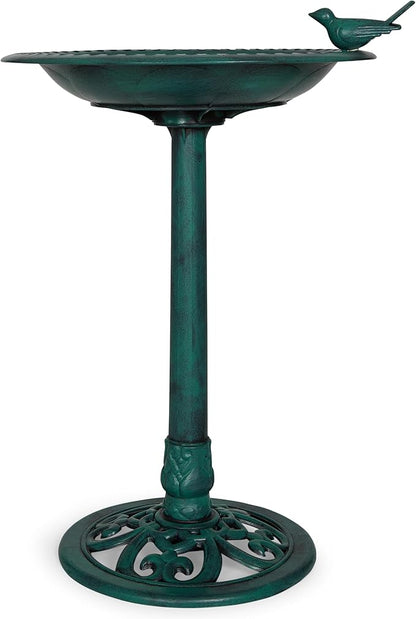 BACKYARD EXPRESSIONS PATIO · HOME · GARDEN 915025-NM Outdoor Garden Bird Bath- by BackyardExpressions