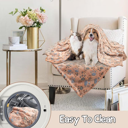 Rezutan 1 Pack 3 Blankets for Dogs, Dog Blanket for Small Pet Cat, Premium Soft - Image 7