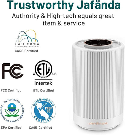 Jafanda Air Purifiers for Home Bedroom Coverage 450 sqft, 23 dB Air Cleaner - Image 4