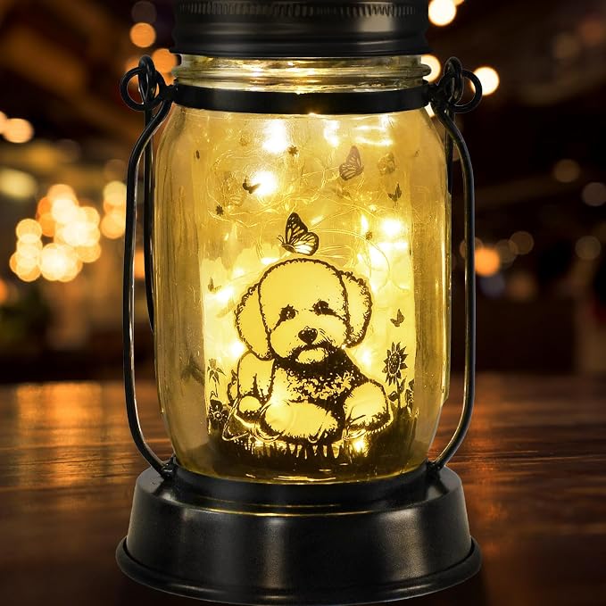 kyoryuger Bichon Dog Gifts for Women/Men Bichon Frise Solar Lanterns Birthday - Image 8