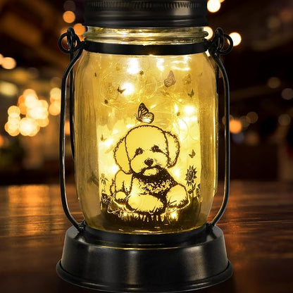 kyoryuger Bichon Dog Gifts for Women/Men Bichon Frise Solar Lanterns Birthday - Image 8