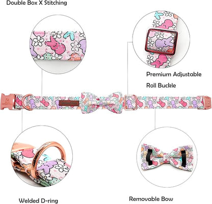 Lionheart glory Dog Bow Collar Easter Day Dog Collar - Image 2