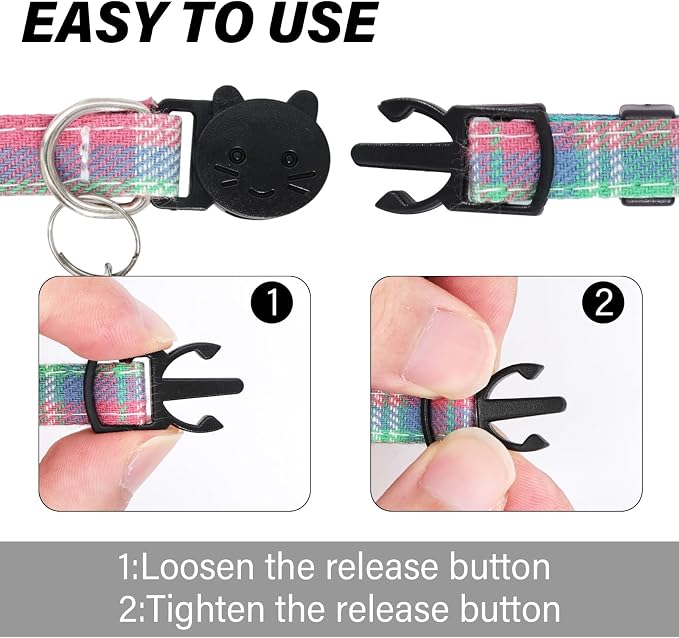 10 Pcs Cat Collar Breakaway - Image 4