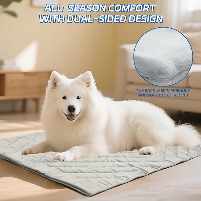 Dog Cooling Mat Self Coolings Foldable Cooling Pad - Image 7