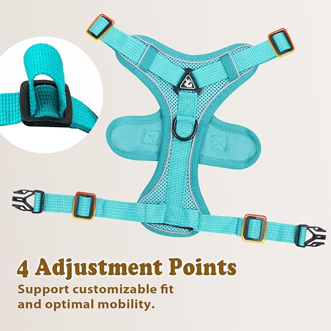 Cat Harness and Leash for Walking, Escape Proof Soft Adjustable Vest Harnesses - Image 3