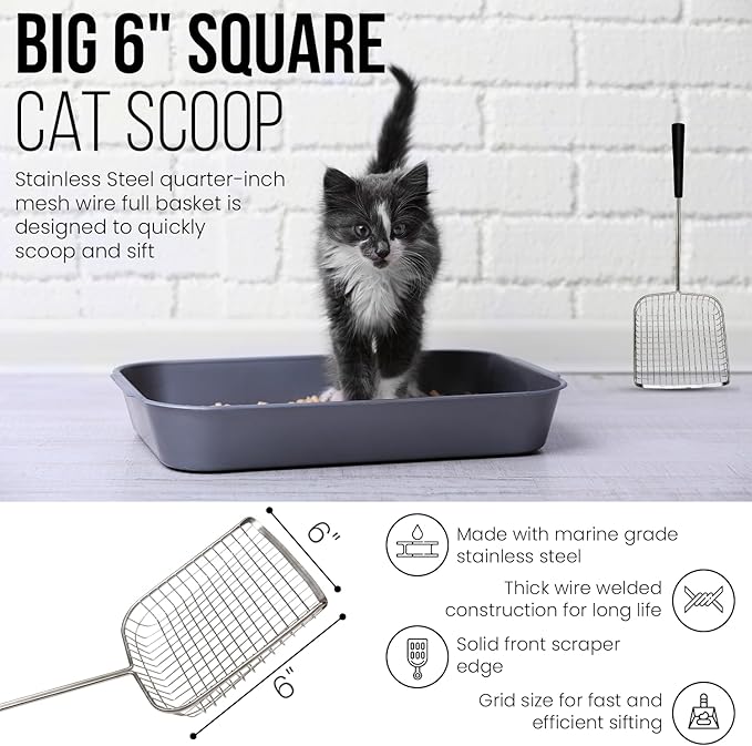 Sand Dipper Cat Poop Scooper & Chicken Poop Scooper - Image 4