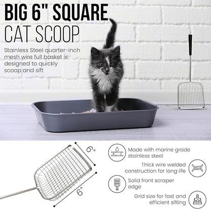Sand Dipper Cat Poop Scooper & Chicken Poop Scooper - Image 4
