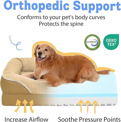 Washable Orthopedic Large Dog Bed - Image 2
