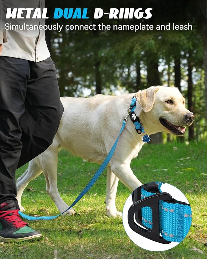 Joytale Airtag Dog Collar, Reflective Pet Collar - Image 4