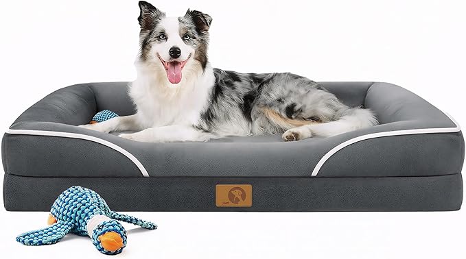 Homemate Dog Bed Large Sized Dog: 42x30 inch Orthopedic Large Dogs Bed XL by Homemate