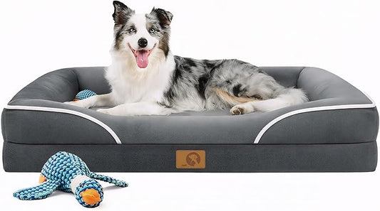Homemate Dog Bed Large Sized Dog: 42x30 inch Orthopedic Large Dogs Bed XL by Homemate