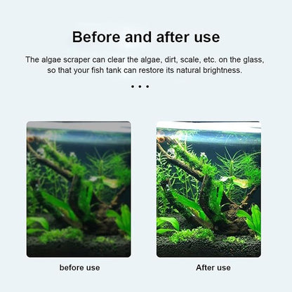 Algae Scraper for Glass Aquarium, Aquarium Razor Scraper - Image 6
