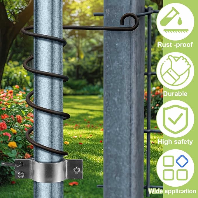 2 Pcs Automatic Chain Link Self Closing Gate Closer - Image 4