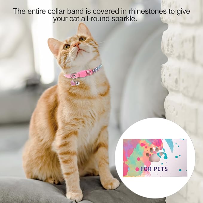 Rhinestone Cat Collar Breakaway - Image 6