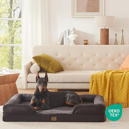 Bedfolks Orthopedic Dog Bed, Waterproof Dog Sofa Bed - Image 8