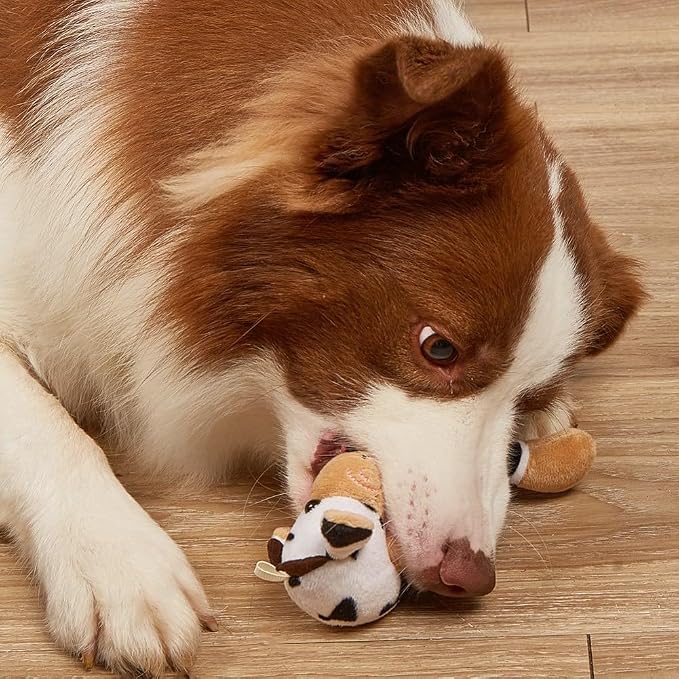 Pet Chew Toy Puppy Molar Animal Shape Bite Resistant Toy Dog Training Plush Toy - Image 5