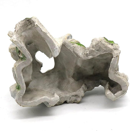 Reptile Cave Hideout Tank Accessories Decorations, Aquarium Hideaway Cave Fish - Image 9