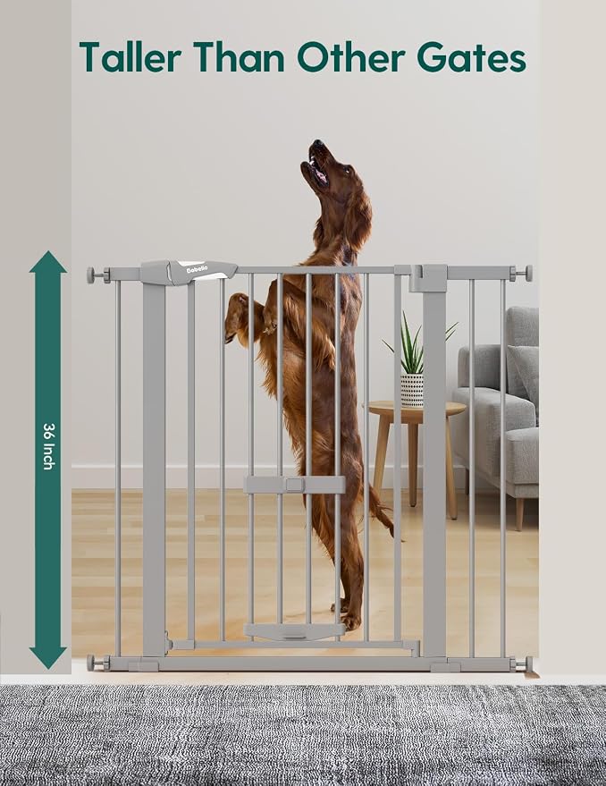 BABELIO 36 Inch Extra Tall Baby Gate - Image 2
