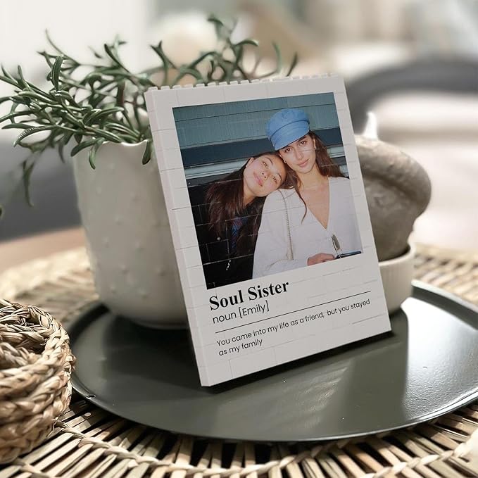 NAZENTI Custom Photo Building Block Gift by Nazenti