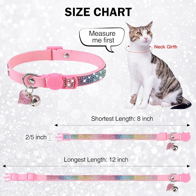 Rhinestone Cat Collar Breakaway - Image 2