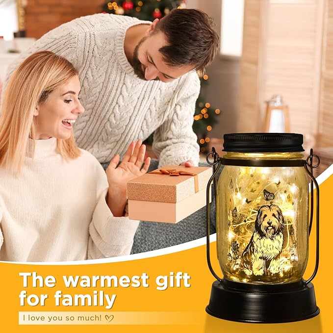 Polish Lowland Sheepdog Gifts for Women/Men, Pet Solar Lanterns Polish Lowland - Image 4