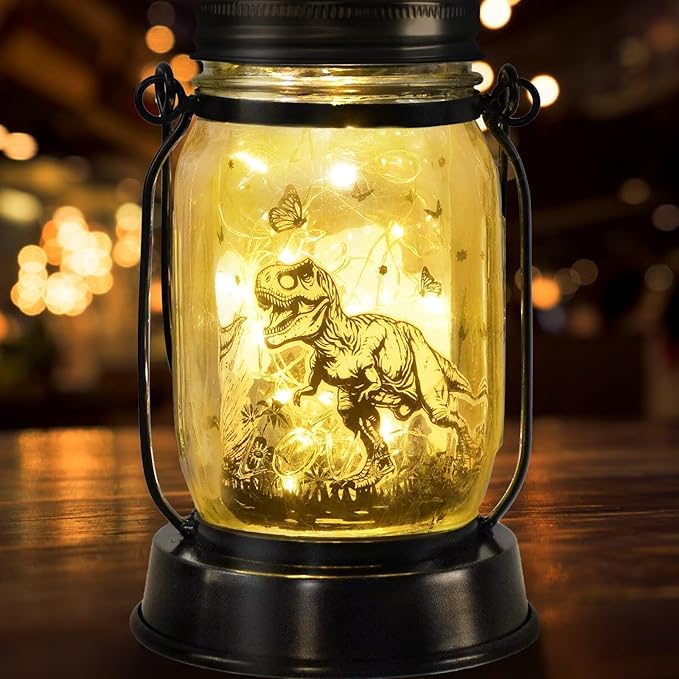 kyoryuger for Teens Boy Dinosaur Solar Lantern for Kids, Solar Lights Aesthetic by kyoryuger