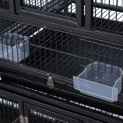 IDEALHOUSE 41" Divided Breeding Flight Bird Cage - Image 7