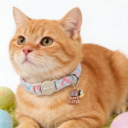 ARING PET 2 Pack Easter Dog Cat Collars, Cute Breakaway Kitten Small Easter Egg - Image 4