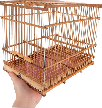 Lightweight Bird Cage Portable Woven Bird Carrier - Image 4