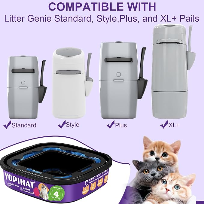 Jumbo Square Refill Bags for Cat 2 Pack - Image 2
