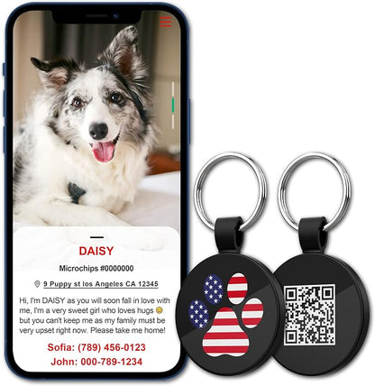 MYLUCKYTAG QR Code Pet ID | Personalized Dog & Cat Collar Tag | Online Profile - Image 4