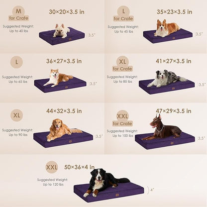 EHEYCIGA Orthopedic XL Dog Beds - Image 2