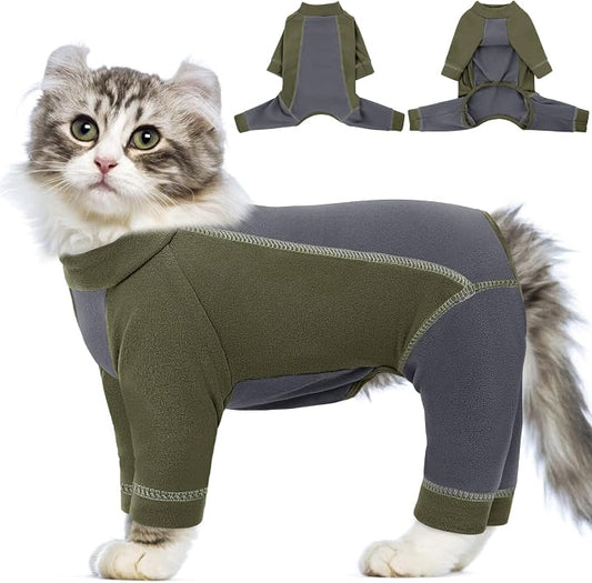 SUNFURA Hair Sticky Cat Clothes, Cat Sweater by SUNFURA