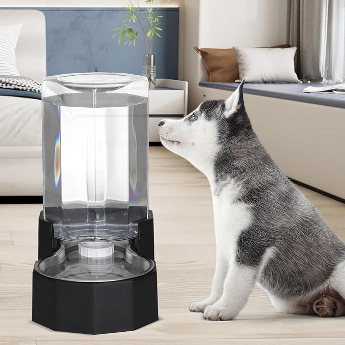 Sfozstra Large Dog Water Dispenser: 7L Automatic Gravity Water Feeder - Image 8
