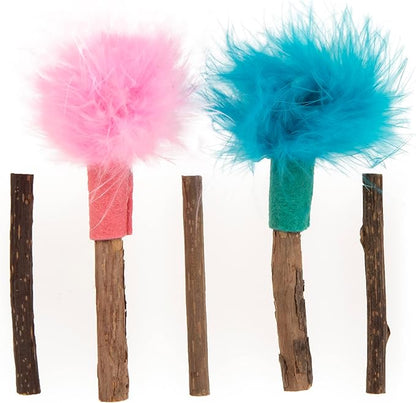 SmartyKat Silly Silver Stix Natural Silvervine Cat Toys - Image 3