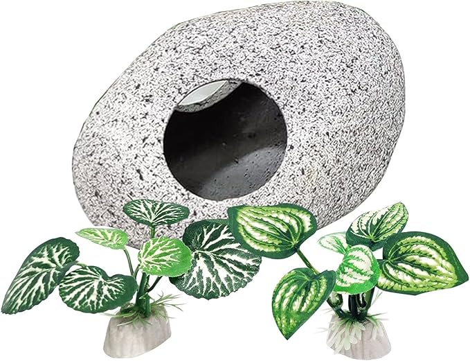 Fish Aquarium Decorations Cave Hide by Vtapliea