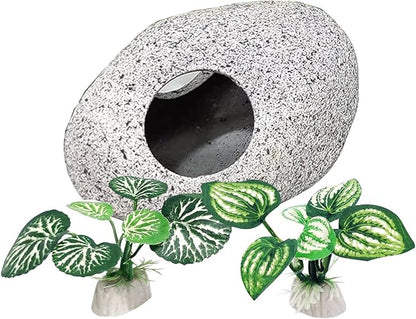Fish Aquarium Decorations Cave Hide by Vtapliea
