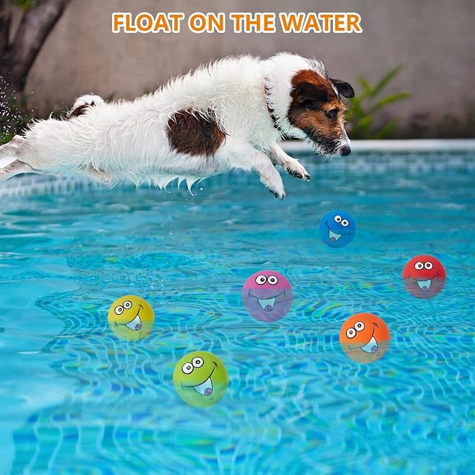 Squeaky Dog Toys Chewing Durable Teething Latex Rubber Soft Interactive Fetch - Image 7