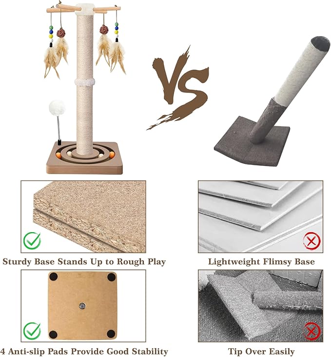 Cat Scratching Post, Interactive Furniture Toys - Image 6