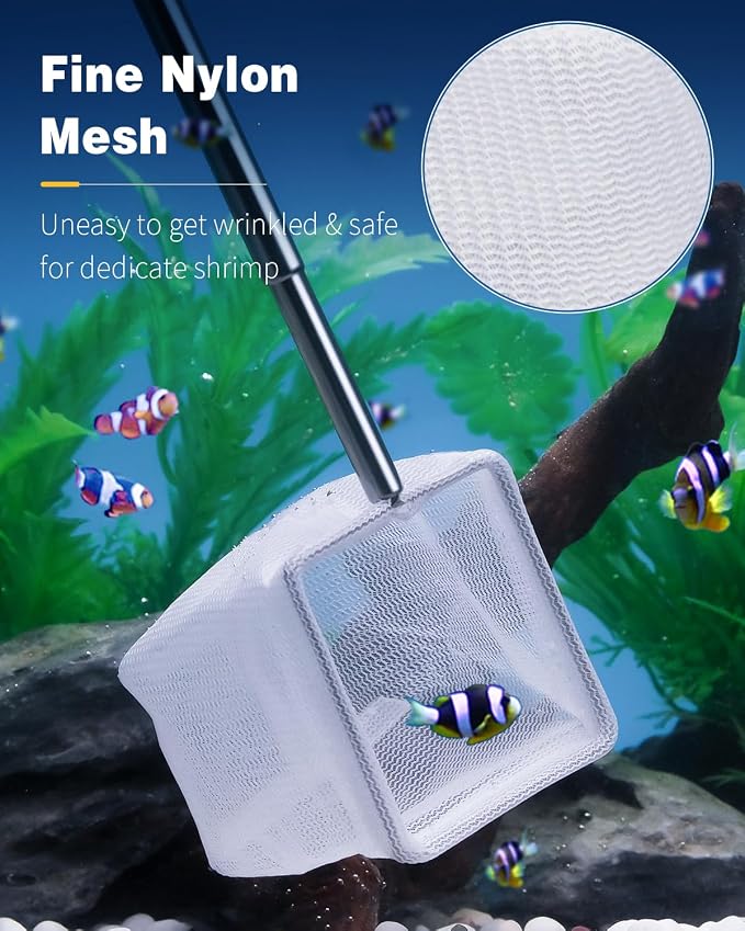 Pawfly 2 Inch Aquarium Shrimp Net - Image 2