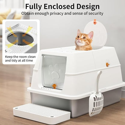 Stainless Steel Cat Litter Box - Image 8