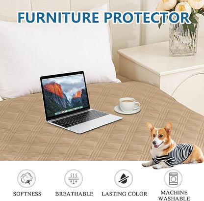 hyha Waterproof Dog Blanket, Reversible Pet Bed Blanket, Soft Sofa Couch Cover - Image 8