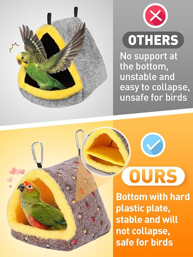 Medium Winter Warm Bird Nest for Cage - Image 2