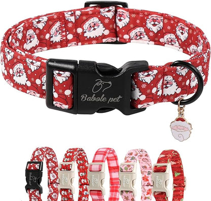 Christmas Dog Collar by Babolepet