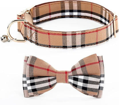 Yizepet Dog Collar with Bow Tie- Adjustable pet Collar by Yizepet