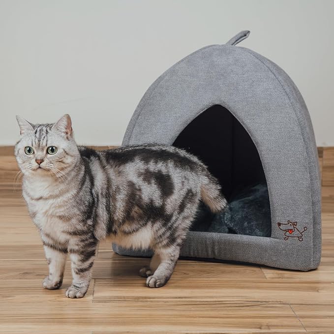 Best Pet Supplies Dog House Bed Crate Mat Tent Indoor Round Soft Plush - Image 6