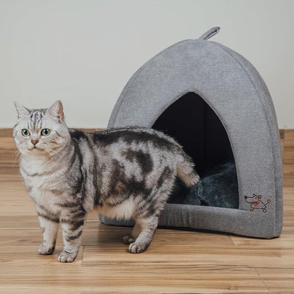 Best Pet Supplies Dog House Bed Crate Mat Tent Indoor Round Soft Plush - Image 6