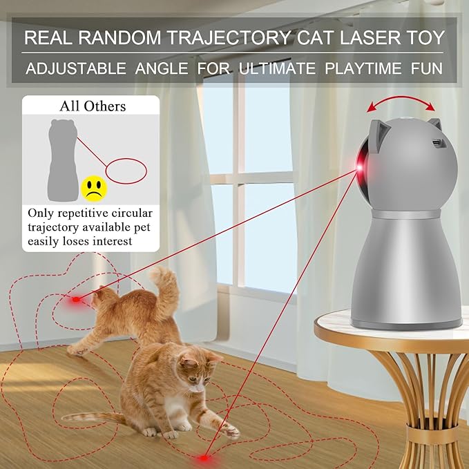 YVE LIFE Laser Cat Toys for Indoor Cats, The 4th Generation Real Random - Image 2